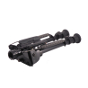 S-LM Harris Bipods 9-13 Inch Bipod with Leg Notches legs folded