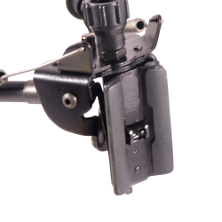 S-L Harris Bipods 9-13 Inch Bipod sling swivel mount closeup