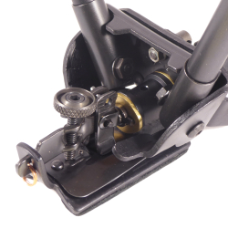 Harris Bipods 6-9 Inch Bipod with Leg  Notches S-BRM sling swivel mount closeup