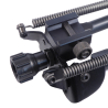 S-L2P Harris Bipods 9-13 Inch Picatinny Self-Leveling Bipod picatinny mount closeup