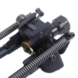 S-L2P Harris Bipods 9-13 Inch Picatinny Self-Leveling Bipod picatinny mount closeup