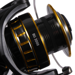 Daiwa BG 3000 Spinning Reel BG3000 spool closeup