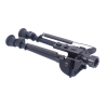 S-LM-MLOK Harris Bipods 9-13 Inch M-LOK Bipod with Leg Notches legs folded