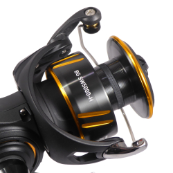 Daiwa BG SW 5000 Spinning Reel BGSW5000-H spool closeup
