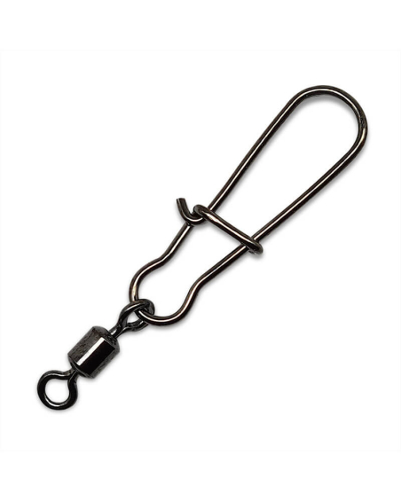 Gamakatsu Duo Lock Snap with Superline Swivel Size 8 50lb Pack of 5 406400-8