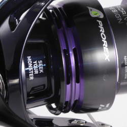 Daiwa Prorex X LT 3000 Spinning Reel "seek your monster" closeup