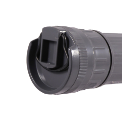 Fulton MX-993/U Waterproof 2 D-Cell ABS Flashlight bottom view