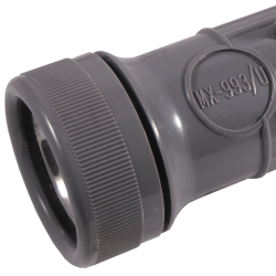 Fulton MX-993/U Waterproof 2 D-Cell ABS Flashlight front view