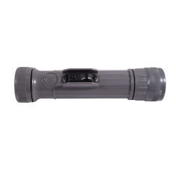Fulton MX-993/U Waterproof 2 D-Cell ABS Flashlight side view