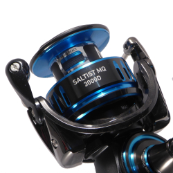 Daiwa Saltist MQ 3000 Spinning Reel spool closeup