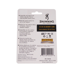 32GB SD Card for Browning Trail Cameras