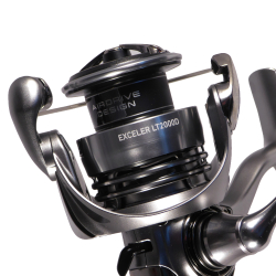 Daiwa Exceler LT 2000 Spinning Reel EXELT2000D closeup