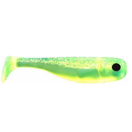 Big Joshy 3.25" Ultimate Chartreuse Minnow Swimbait M325-64
