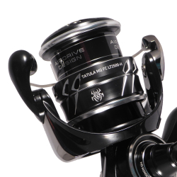 Daiwa Tatula MQ FC 2500 Finesse Custom Spinning Reel TTMQFC2500-H reel closeup