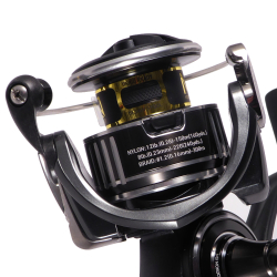 Daiwa BG MQ 2500 reel closeup