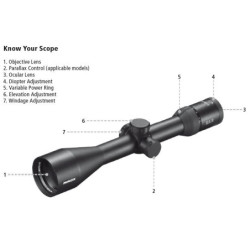 Minox ZA5 HD 3-15x50 SF Rifle Scope German 4 Reticle 66444