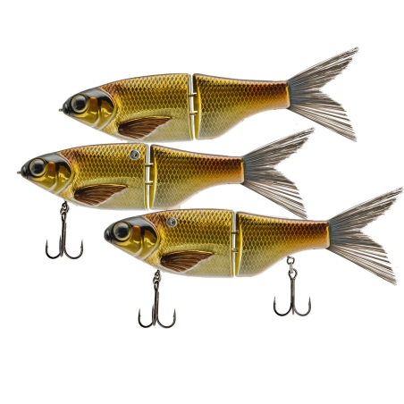 SPRO KGB K-Rig CS3 Swimbait Golden Shiner SKRGCS3GSH