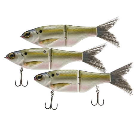 SPRO KGB K-Rig CS3 Swimbait Platinum Shad SKRGCS3PLS