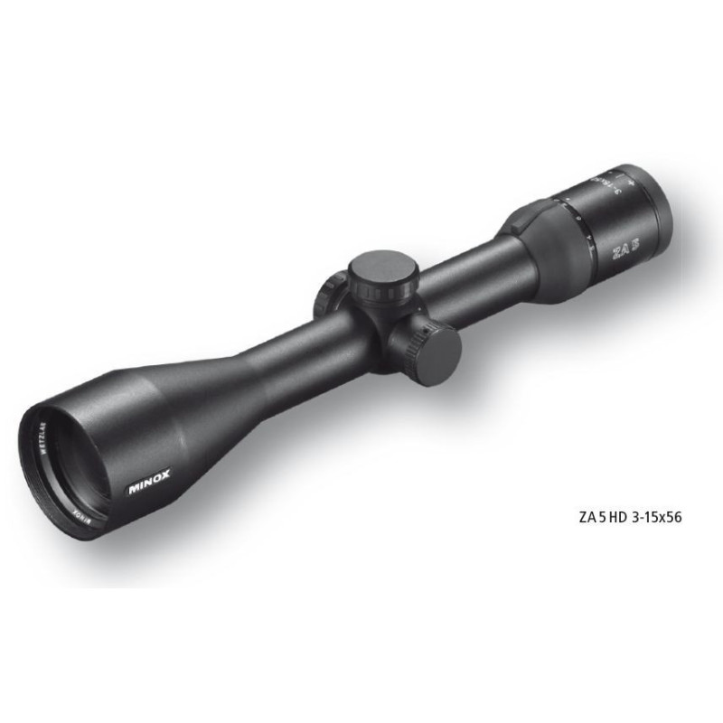 Minox ZA5 HD 3-15x56 SF Rifle Scope Illuminated Plex Reticle 66455