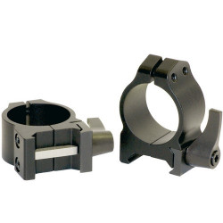 Warne Maxima Quick Detach Scope Rings 1 Inch Low 200LM