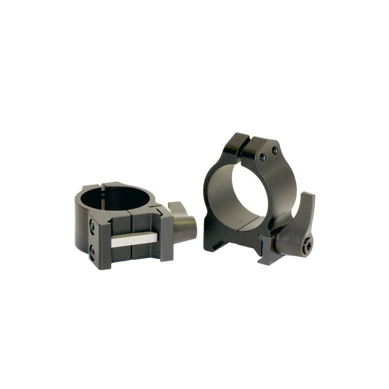 Warne Maxima Quick Detach Scope Rings 1 Inch Low 200LM