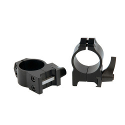 Warne Maxima Quick Detach Scope Rings 1 Inch Medium 201LM