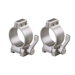 Talley Scope Rings Quick Detach Lever 30mm Extra High Stainless SS600006