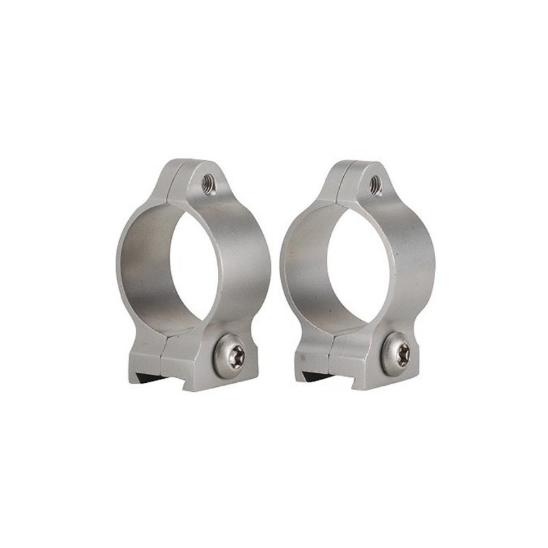 Talley Scope Rings Fixed 1 Inch High Stainless SS100005