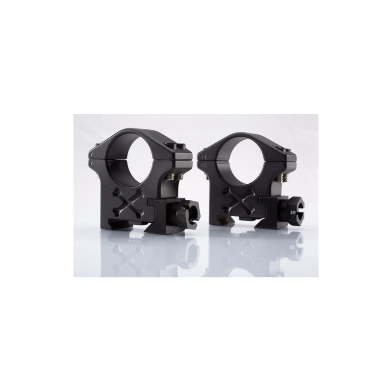 Talley Tactical Picatinny Ring 30mm Low Black BAT30L