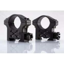 Talley Tactical Picatinny Ring 30mm High Black BAT30H