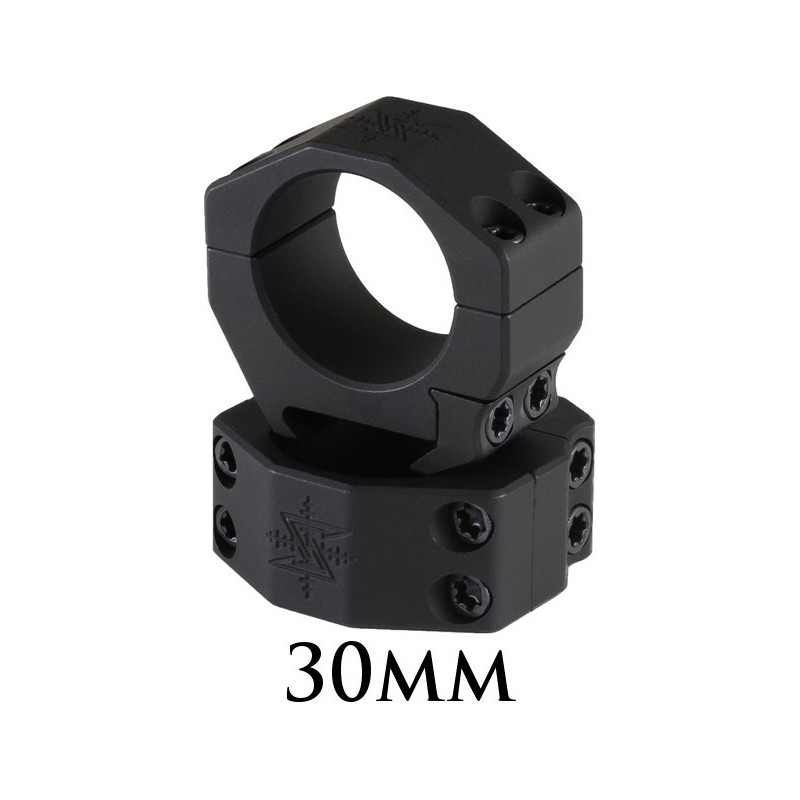 Seekins Scope Rings 30mm Low 4 Cap Screw