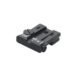 LPA TPU Adjustable Rear Sight for Beretta Black Serrated TPU92BE-07