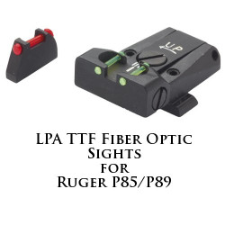 LPA TTF Adjustable CZ 75/80 Fiber Optic Sight TTF86CZ