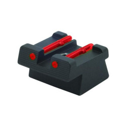 HiViz GL2009R Tactical Fiber Optic Front Sight For Glock – Red, Fits All Models