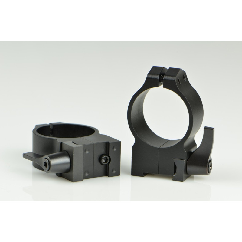 Warne Maxima Scope Rings for CZ 527 30mm High Quick Detach Matte 15B1LM