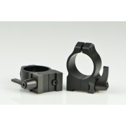 Warne Maxima Scope Rings for CZ 527 1 Inch Medium Quick Detach Matte 1B1LM