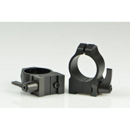 Warne Maxima Scope Rings for CZ 527 1 Inch Medium Quick Detach Matte 1B1LM