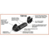 Tech Sights Aperture Sight for Ruger 10/22 TSR100