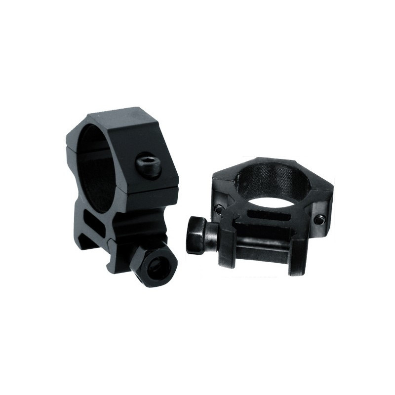 UTG ACCUSHOT Universal Scope Rings 1 Inch Low RGWM-25L2