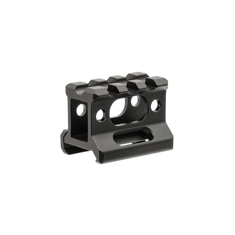 UTG Super Slim Picatinny Riser Mount 3 Slot 1 Inch Height MT-RSX1S