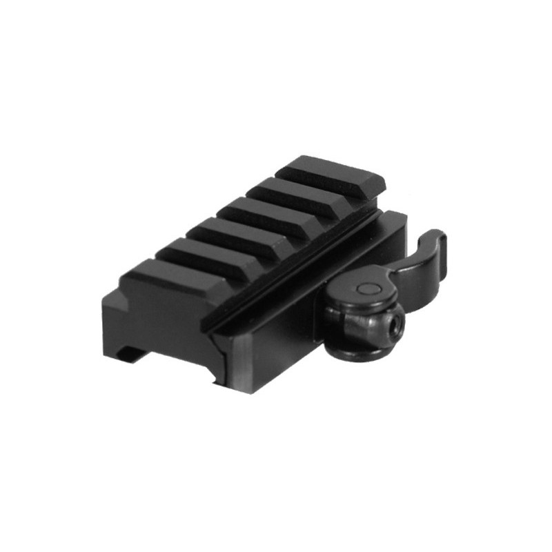 UTG QD Picatinny Riser Mount 5 Slot 0.59 Inch Height MNT-RSQD605 - Free ...