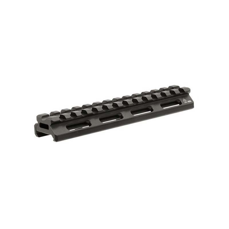 UTG Super Slim Picatinny Riser Mount 13 Slot 0.5 Inch Height MT-RSX5L UTG Super Slim Picatinny Riser Mount 13 Slot 0.5 Inch Height MT-RSX5L
