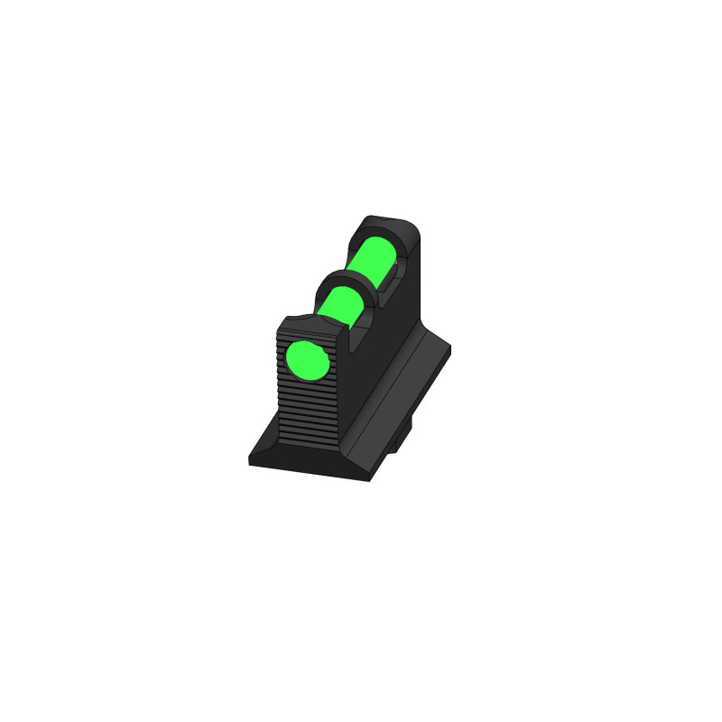 HIVIZ LiteWave Fiber Optic Front Sight for Glock GLAD201