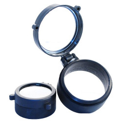 Leapers UTG Compact 3-9x40 Flip Up Scope Caps RB-CV394ME