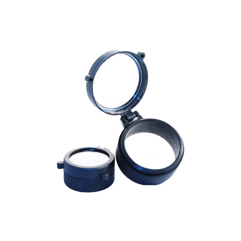 Leapers UTG Compact 3-9x40 Flip Up Scope Caps RB-CV394ME