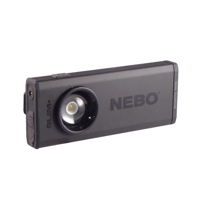NEBO SLIM+ Rechargeable Flashlight with Laser and Power Bank 6859
