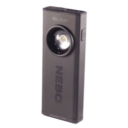 NEBO SLIM+ Rechargeable Flashlight with Laser and Power Bank 6859