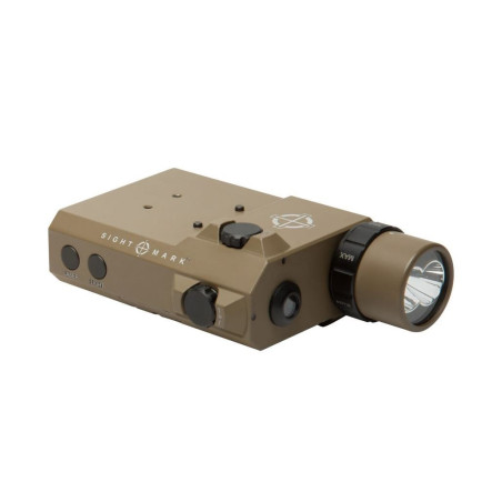 Sightmark LoPro Combo Visible/IR Flashlight and Green Laser Sight Dark Earth SM25013DE