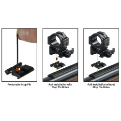 UTG Dovetail to Picatinny Rail Adapter MNT-DT2PW01