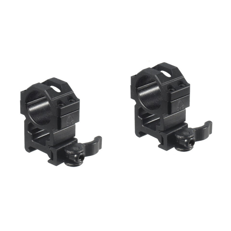 UTG MAX STRENGTH Scope Rings QD 1 Inch High RQ2W11204
